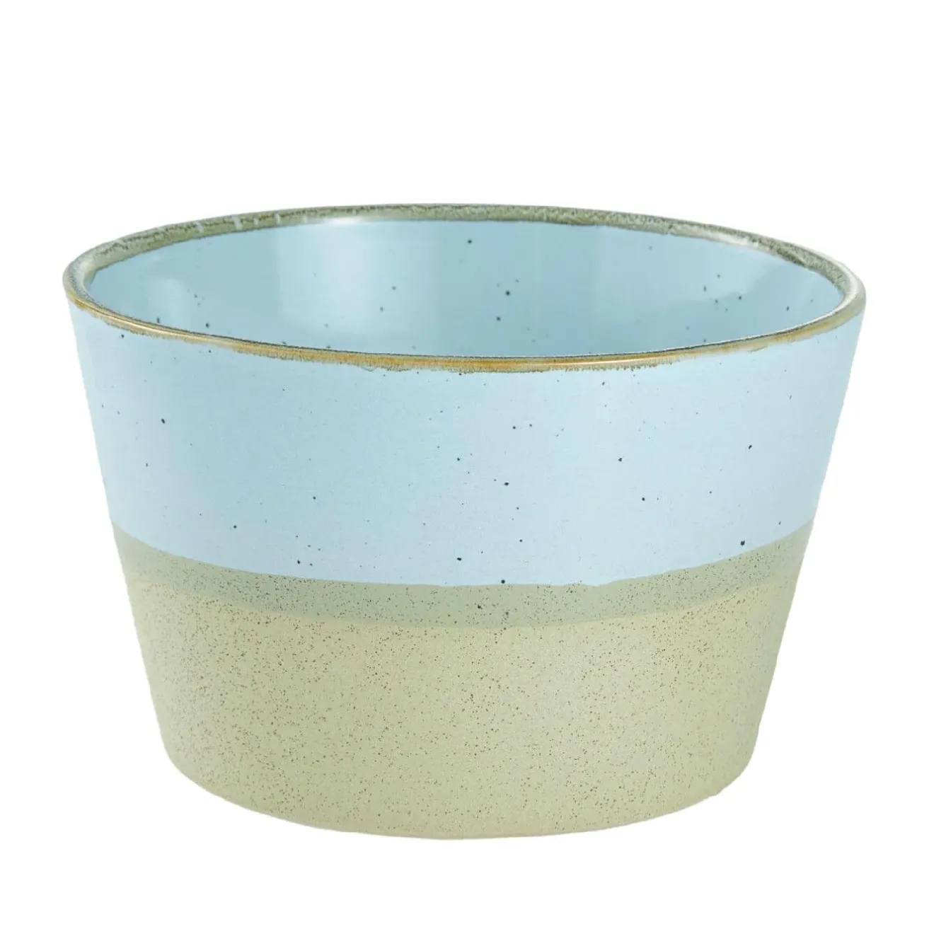 Hot Müslischale Rustik, Konisch/blau, 13 Cm Küche