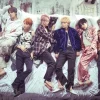 Online Poster BTS - Group Bed, Nr. 196 Poster