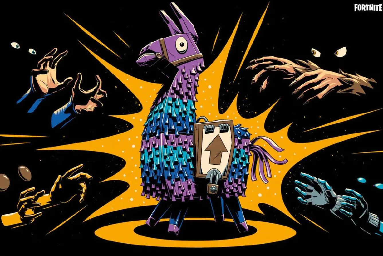 Discount Poster Fortnite - Loot Llama, Nr. 6 Poster