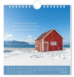 Clearance Postkarten Kalender, 2025, Strandgut Kalender & Planer|Weihnachtsgeschenke