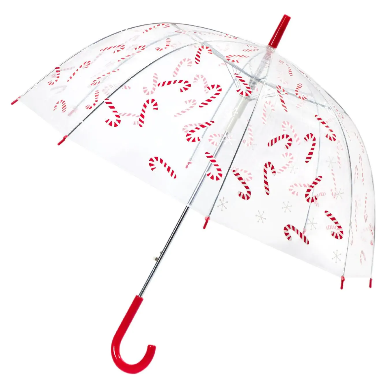 Discount Regenschirm Transparent/Xmas, Zuckerstange, 82 Cm Standesamt- Und Traudeko|Hochzeitsdeko