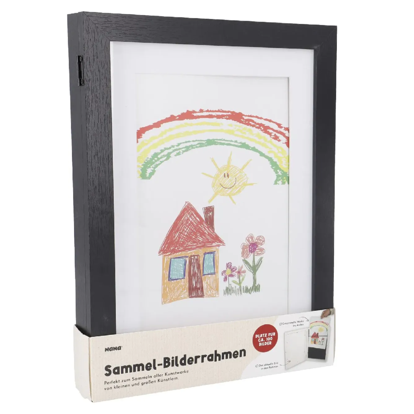 Outlet Sammel-Bilderrahmen, 20 X 29 Cm, Schwarz Bilderrahmen