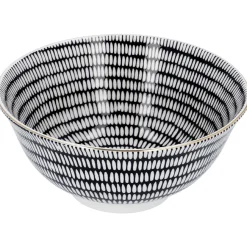New Schale China, Groß, Schwarz/weiß, Stäbchen/Kreis Jga|Küche