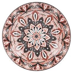 Hot Schale Lisa, Flach, Rot, 20 Cm Küche