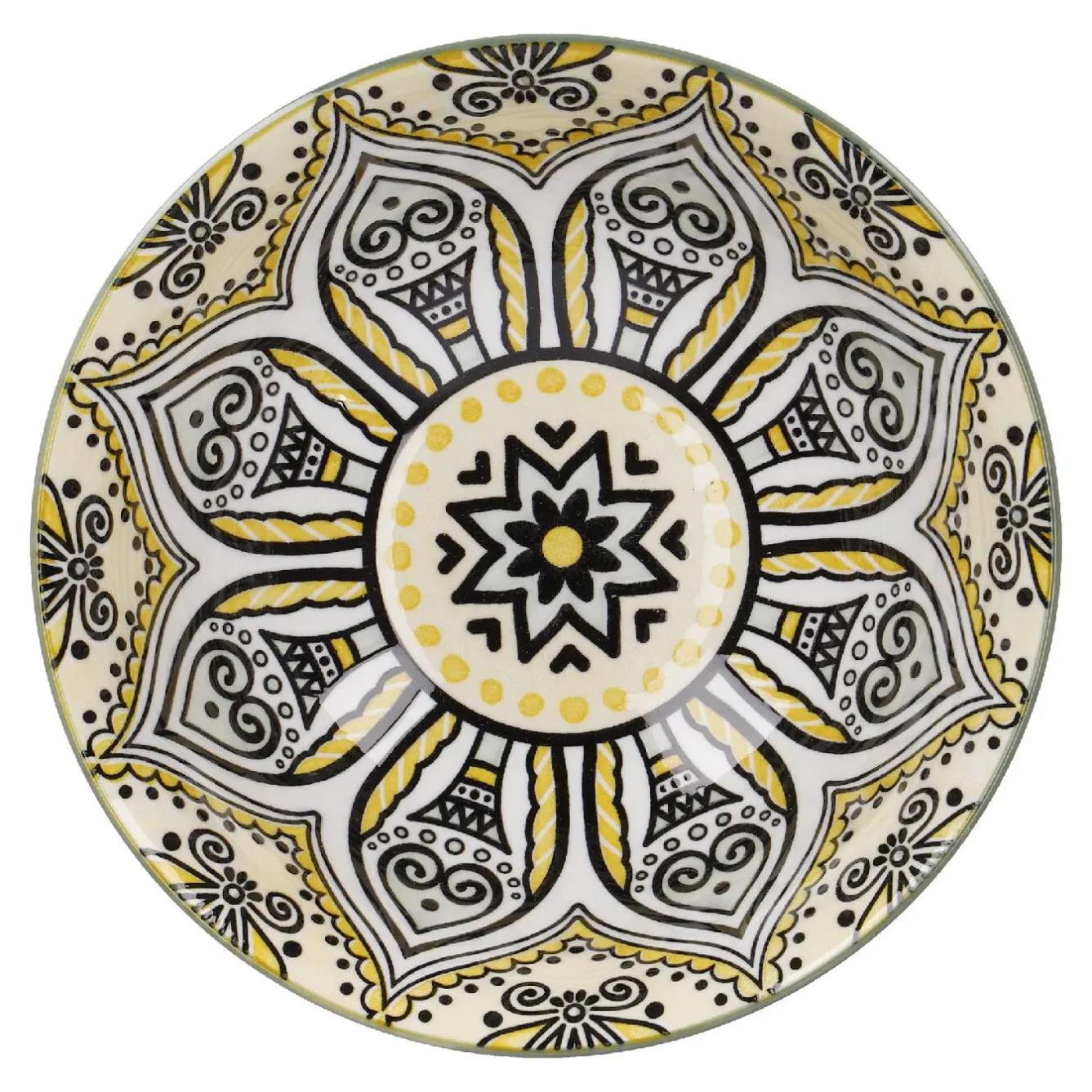 Hot Schale Lisa, Tief, Gelb, 15 Cm Küche