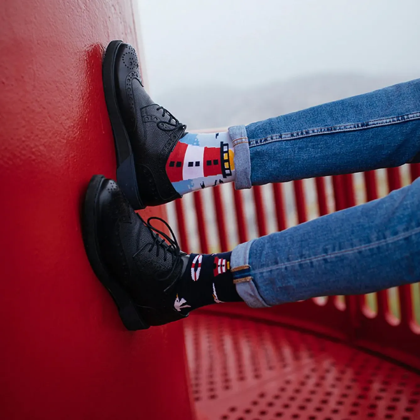 Best Socken, Leuchtturm, Gr. 35-38 Geschenkideen|Fashion