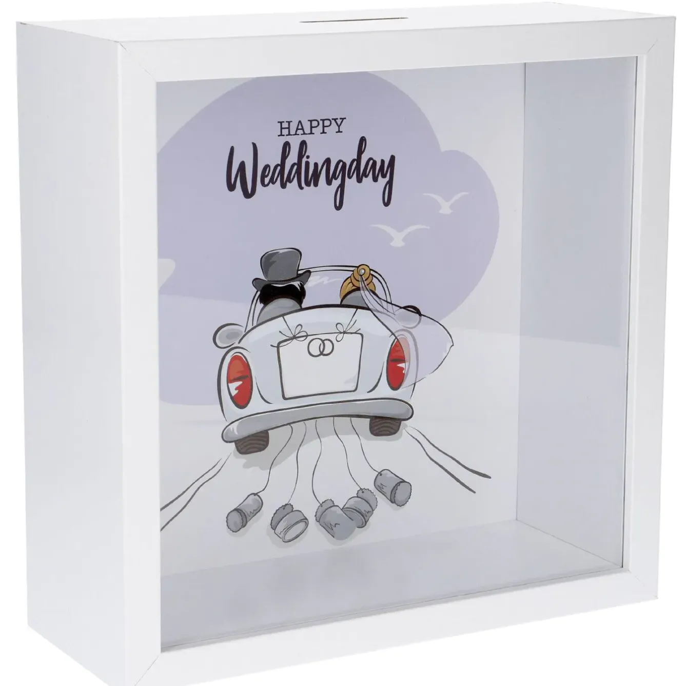 Best Spardose Mit Spruch, Weddingday, 25 X 25 Cm Hochzeitsgeschenke|Deko-Objekte