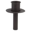 Online Stabkerzenhalter Stecker, Rillen, Dunkelbraun Kerzen & Kerzenständer|Adventskränze & Zubehör