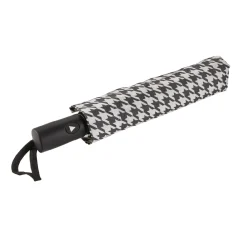 Hot Taschenschirm Hahnentritt Reisen|Outdoor & Garten