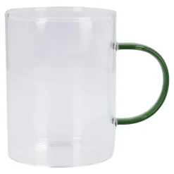 Hot Teeglas Boro, Farbhenkel/grün, 400 Ml Küche