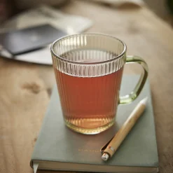 Hot Teeglas Rillen, Grün, 300 Ml Küche