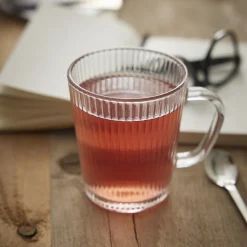 Teeglas Rillen, Klar, 300 Ml Küche
