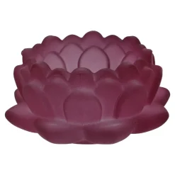 Online Teelichthalter Lotus, Lila, 9 X 4.3 Cm Windlichter & Laternen|Kerzen & Kerzenständer