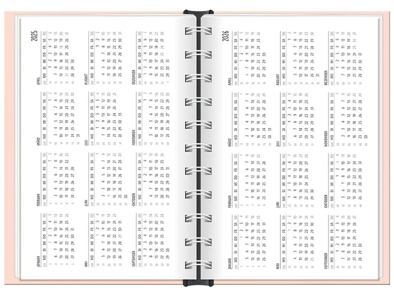 New Terminplaner 2025, Der Beste Tag Kalender & Planer|Weihnachtsgeschenke