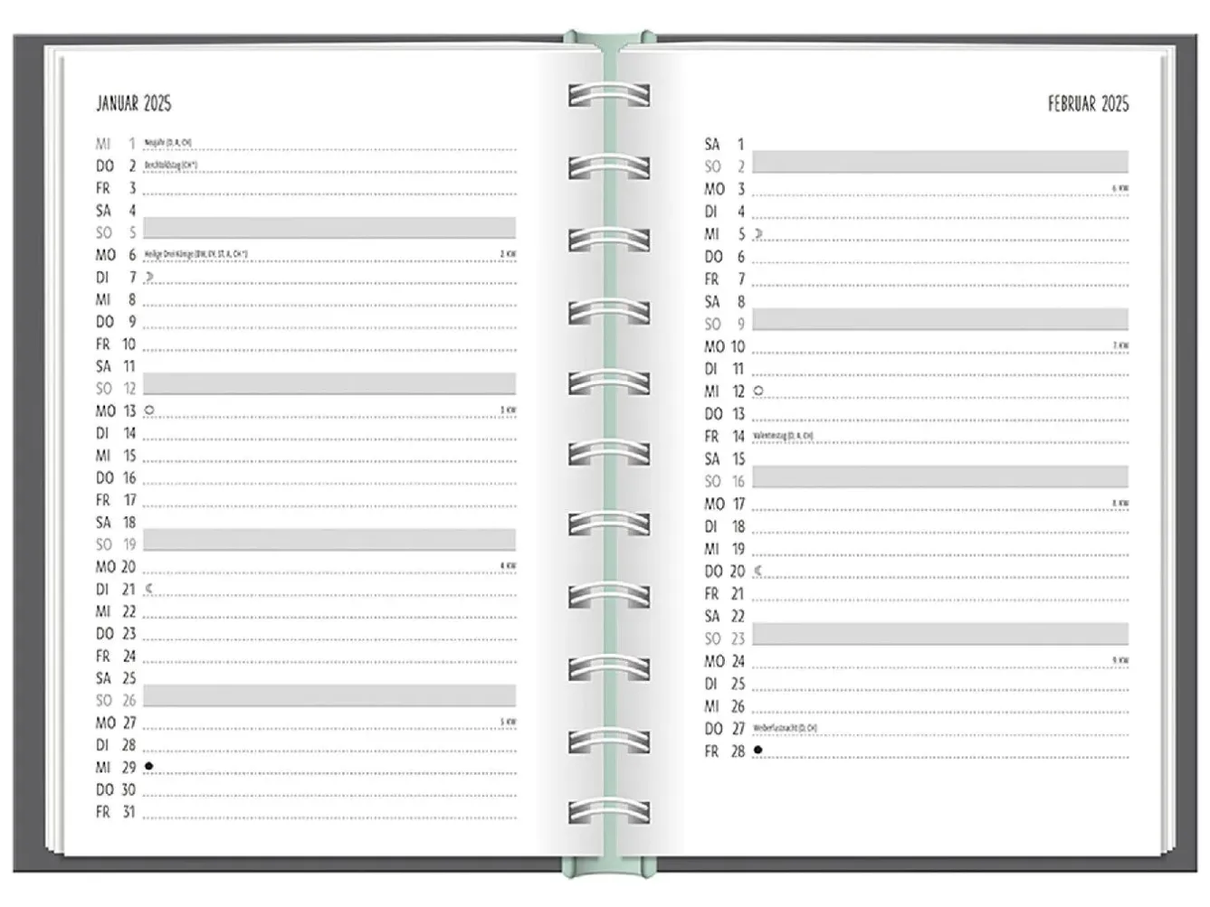 Outlet Terminplaner 2025, Nimm Dir Zeit Kalender & Planer|Weihnachtsgeschenke