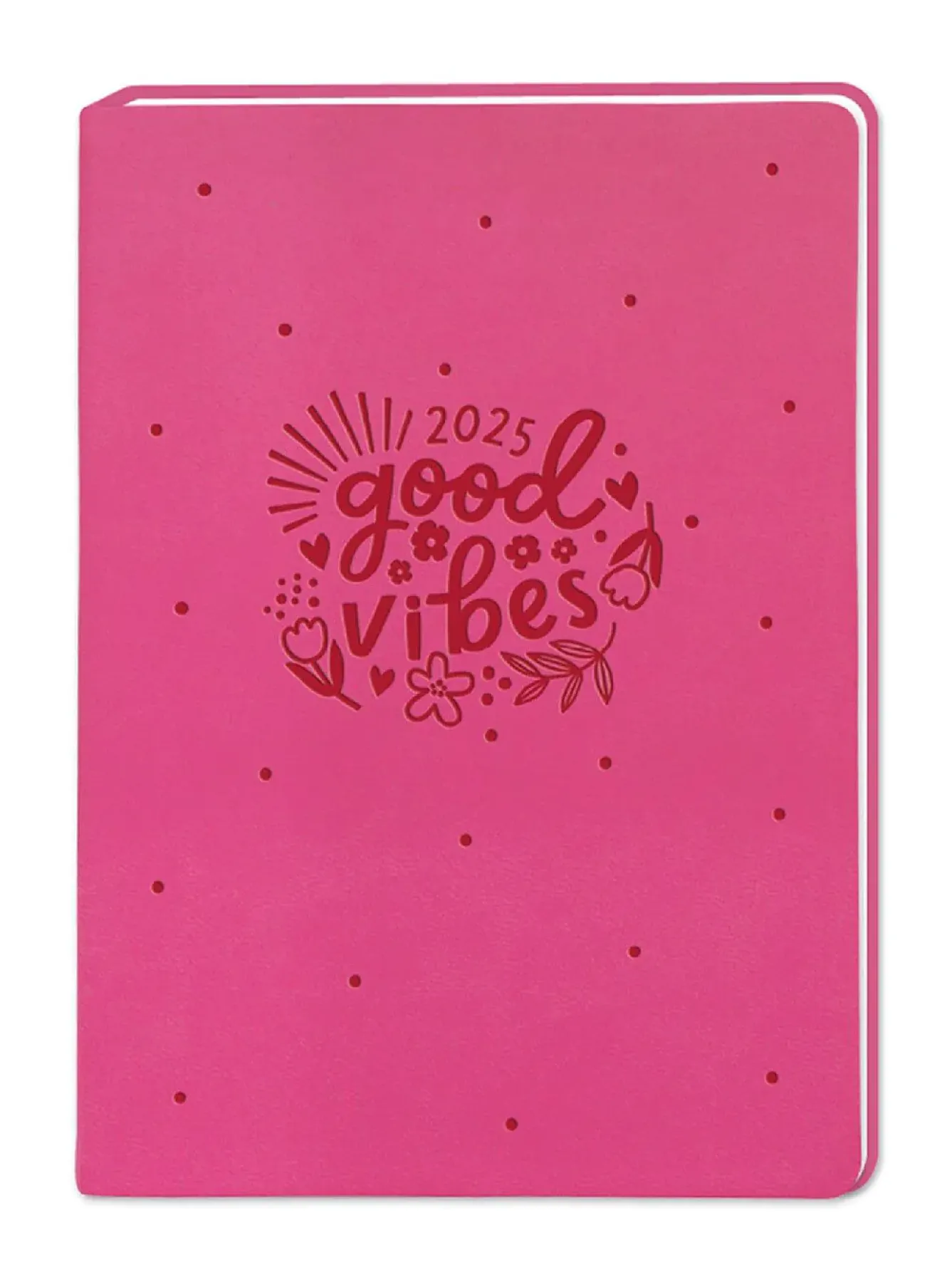 Terminplaner Lederlook, 2025, Pink Kalender & Planer|Weihnachtsgeschenke