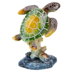 Online Tier See, Schildkröte/grün, Glänzend, 6 X 8 Cm Figuren