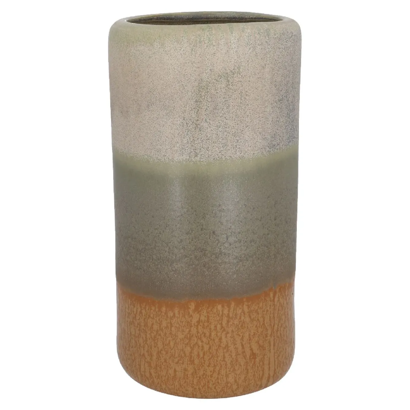 Outlet Vase Farbverlauf, Grün, 35 Cm Geschenkideen|Vasen & Kunstblumen