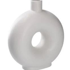 New Vase Loch, Weiß, 20 Cm Vasen & Kunstblumen