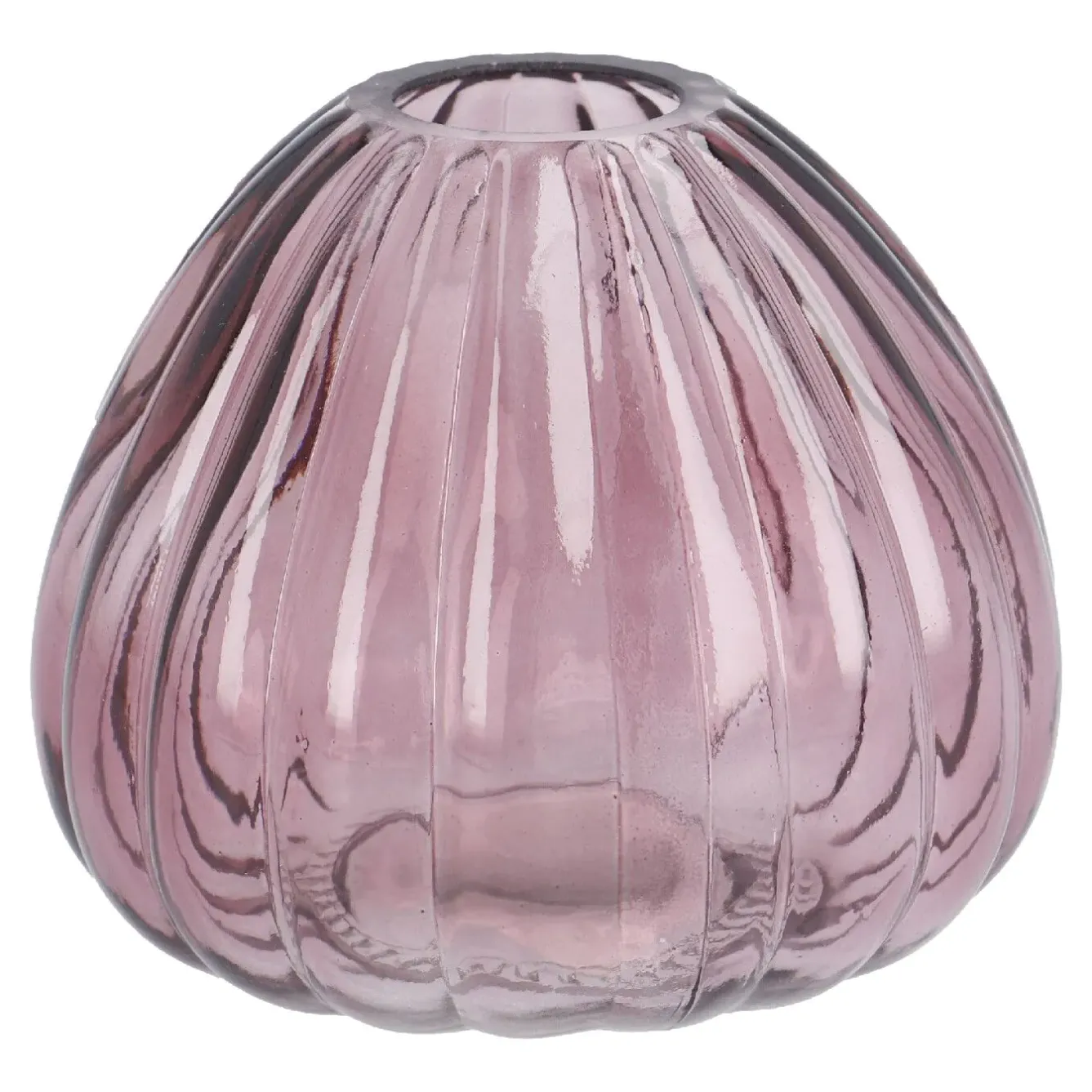 Hot Vase Rillen, Beere/bauchig, Höhe 7.5 Cm Vasen & Kunstblumen|Frühlingsdeko