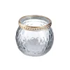 Windlicht Saira, Metallrand, Klar/Wabe, 5 Cm Standesamt- Und Traudeko|Tischdeko Hochzeit